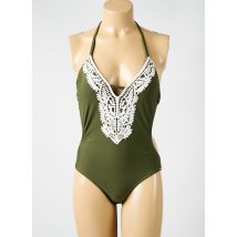 YSABEL MORA - Maillot de bain 1 pièce vert en polyamide - Femme - Taille 95B - Modz