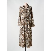 JS MILLENIUM - Robe longue beige en polyester - Femme - Taille 36 - Modz