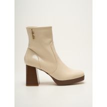 LPB - Bottines/Boots beige en autre matiere - Femme - Taille 38 - Modz