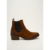 LA VIE EST BELLE - Bottines/Boots marron en cuir - Femme - Taille 36 - Modz