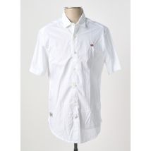 NAPAPIJRI - Chemise manches courtes blanc en coton - Homme - Taille M - Modz