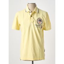 NAPAPIJRI - Polo jaune en coton - Homme - Taille M - Modz