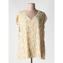 MELYA MELODY - Blouse jaune en viscose - Femme - Taille 42 - Modz