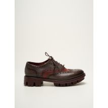 CAFE NOIR - Derbies rouge en cuir - Femme - Taille 36 - Modz