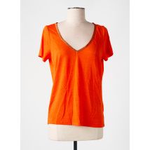 LES P'TITES BOMBES - T-shirt orange en polyester - Femme - Taille 36 - Modz