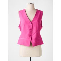 PLEASE - Gilet sans manche rose en polyester - Femme - Taille 36 - Modz