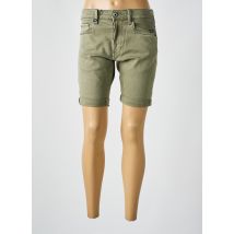 G STAR - Bermuda vert en coton - Femme - Taille W28 - Modz