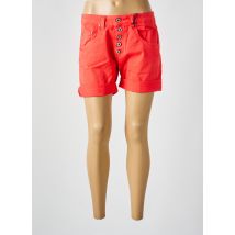 PLEASE - Short orange en coton - Femme - Taille 42 - Modz