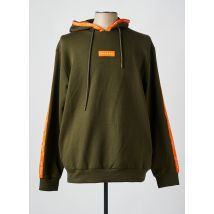 CHABRAND - Sweat-shirt à capuche vert en coton - Homme - Taille XL - Modz