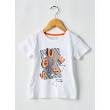 GUESS - T-shirt blanc en coton - Garçon - Taille TU - Modz