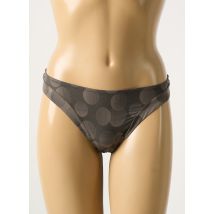 MARIE JO - Tanga gris en polyamide - Femme - Taille 38 - Modz