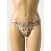 WACOAL - String beige en polyamide - Femme - Taille 38 - Modz