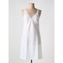 VALISERE - Jupon /Fond de robe blanc en coton - Femme - Taille 40 - Modz