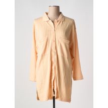 BOU BOU DES COLONIES - Tunique manches longues orange en coton - Femme - Taille 38 - Modz