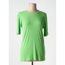 LECOMTE - T-shirt vert en viscose - Femme - Taille 38 - Modz