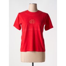 ALAIN MANOUKIAN - T-shirt rouge en coton - Femme - Taille 36 - Modz