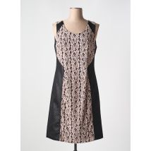 PAUSE CAFE - Robe mi-longue noir en polyester - Femme - Taille 42 - Modz