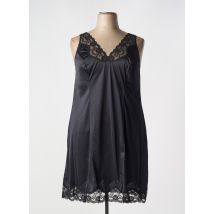 VALDARAN - Jupon /Fond de robe noir en polyamide - Femme - Taille 50 - Modz