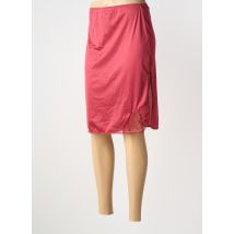 ANTINEA - Jupon /Fond de robe rouge en polyamide - Femme - Taille 40 - Modz