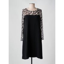 AN II VITO - Robe mi-longue noir en polyester - Femme - Taille 42 - Modz