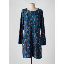 LILY & ME - Robe mi-longue bleu en polyester - Femme - Taille 40 - Modz