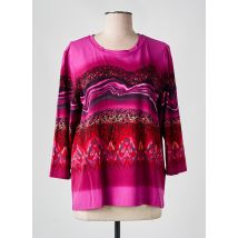 BRANDTEX - T-shirt violet en viscose - Femme - Taille 44 - Modz