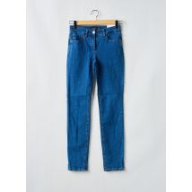 BRANDTEX - Jeans coupe slim bleu en coton - Femme - Taille 36 - Modz