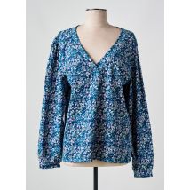 TRANQUILLO - Blouse bleu en coton - Femme - Taille 42 - Modz