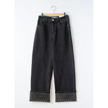 ORAIJE - Jean coupe flare gris en coton - Femme - Taille 34 - Modz
