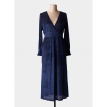 JUBYLEE - Robe longue bleu en polyester - Femme - Taille 36 - Modz