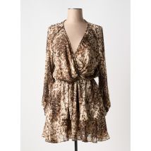KILKY - Robe mi-longue marron en polyester - Femme - Taille 36 - Modz