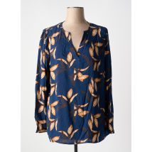 ONLY CARMAKOMA - Blouse bleu en viscose - Femme - Taille 44 - Modz