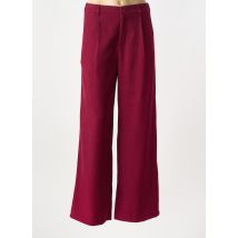 PEACE N'LOVE - Pantalon flare rouge en polyester - Femme - Taille 36 - Modz