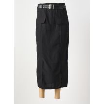 SUFFLE - Jupe longue noir en polyester - Femme - Taille 36 - Modz