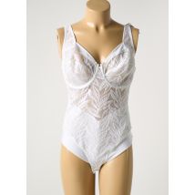 BARBARA - Body lingerie blanc en polyamide - Femme - Taille 105D - Modz