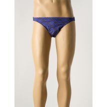 RASUREL - Slip de bain bleu en tencel - Homme - Taille L - Modz