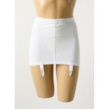 FANTASIE - Guêpière/Porte-jarretelle blanc en coton - Femme - Taille 38 - Modz