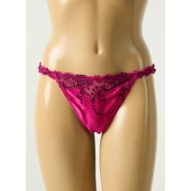 LISE CHARMEL - String rose en soie - Femme - Taille 42 - Modz