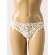 COTTON CLUB - Tanga blanc en nylon - Femme - Taille 38 - Modz