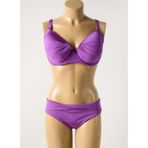 MARYAN MEHLHORN - Maillot de bain 2 pièces violet en polyamide - Femme - Taille TU - Modz
