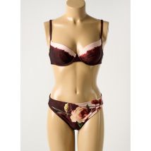 MARYAN MEHLHORN - Maillot de bain 2 pièces marron en polyamide - Femme - Taille TU - Modz