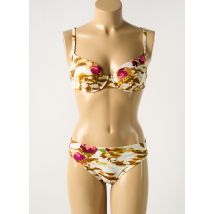 MARYAN MEHLHORN - Maillot de bain 2 pièces marron en polyamide - Femme - Taille TU - Modz