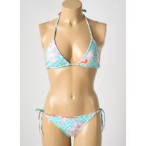 MANUEL CANOVAS - Maillot de bain 2 pièces bleu en polyamide - Femme - Taille 40 - Modz
