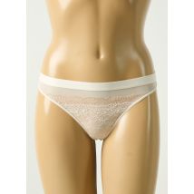 PASSIONATA - Tanga beige en polyamide - Femme - Taille 38 - Modz