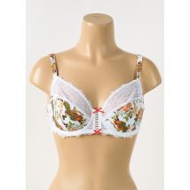 PIEGE - Soutien-gorge blanc en polyamide - Femme - Taille 85E - Modz