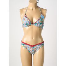 OLYMPIA - Maillot de bain 2 pièces bleu en polyamide - Femme - Taille TU - Modz