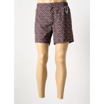 WAVEBREAKER - Short de bain marron en polyester - Homme - Taille L - Modz