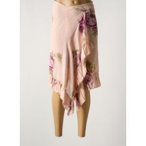 CHIARO SCURO - Jupe mi-longue rose en viscose - Femme - Taille 40 - Modz