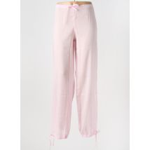 MANUEL CANOVAS - Pantalon large rose en coton - Femme - Taille 44 - Modz