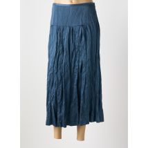 JAVIER SIMORRA - Jupe longue bleu en coton - Femme - Taille 42 - Modz